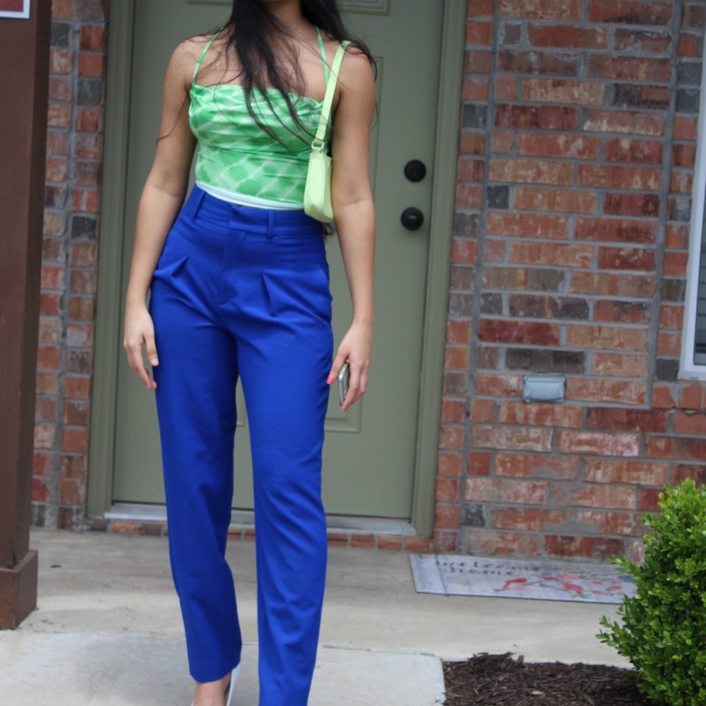 Zara blue pants